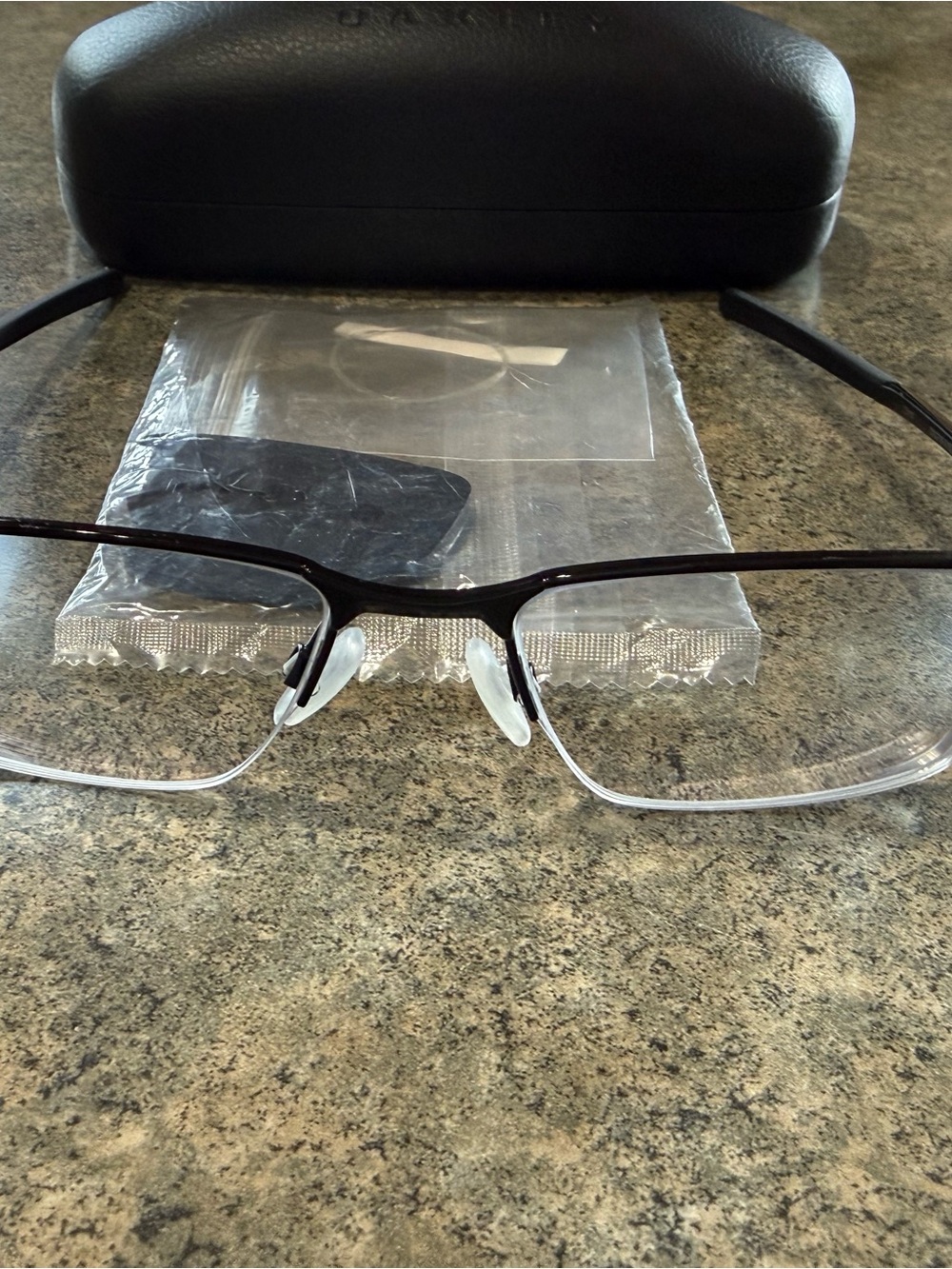 Oakley | Semi-Rimless Men's Socket 5.5 Glasses, Black, NWOT - Picture 4 of 7
